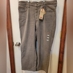 Levis Ribcage Straight Ankle Jeans NWT